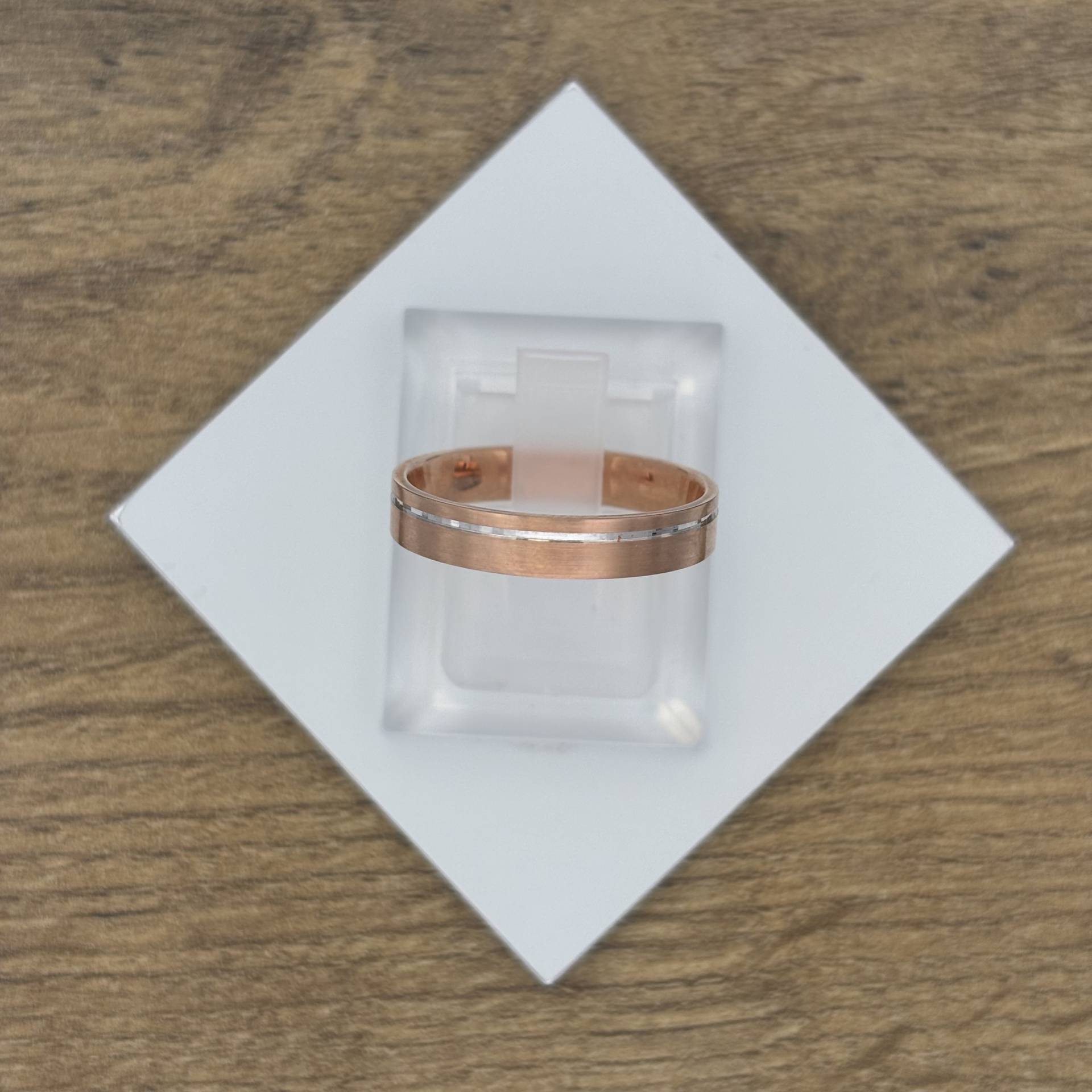 Bicolor arany karikagyűrű R263