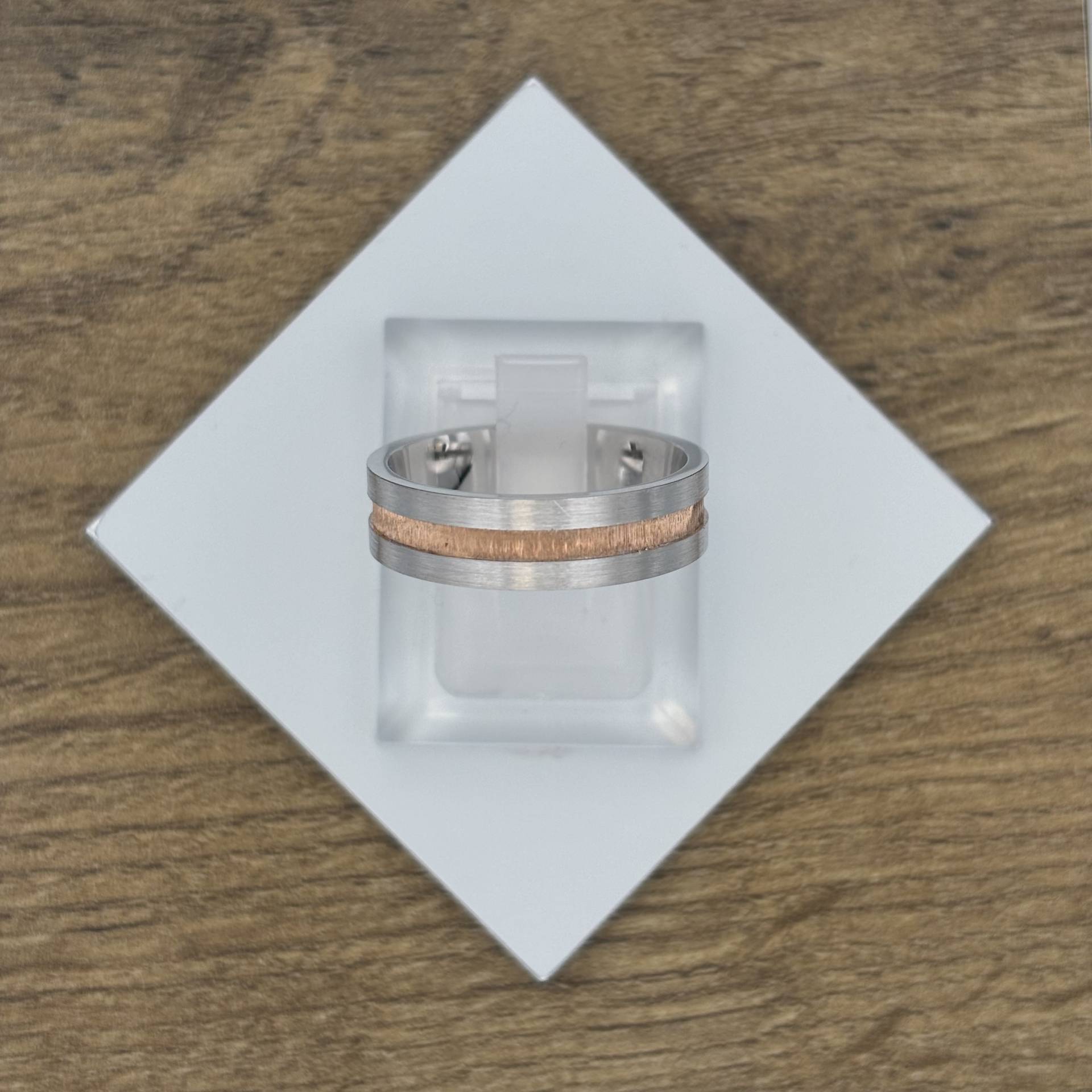 Bicolor arany karikagyűrű R364